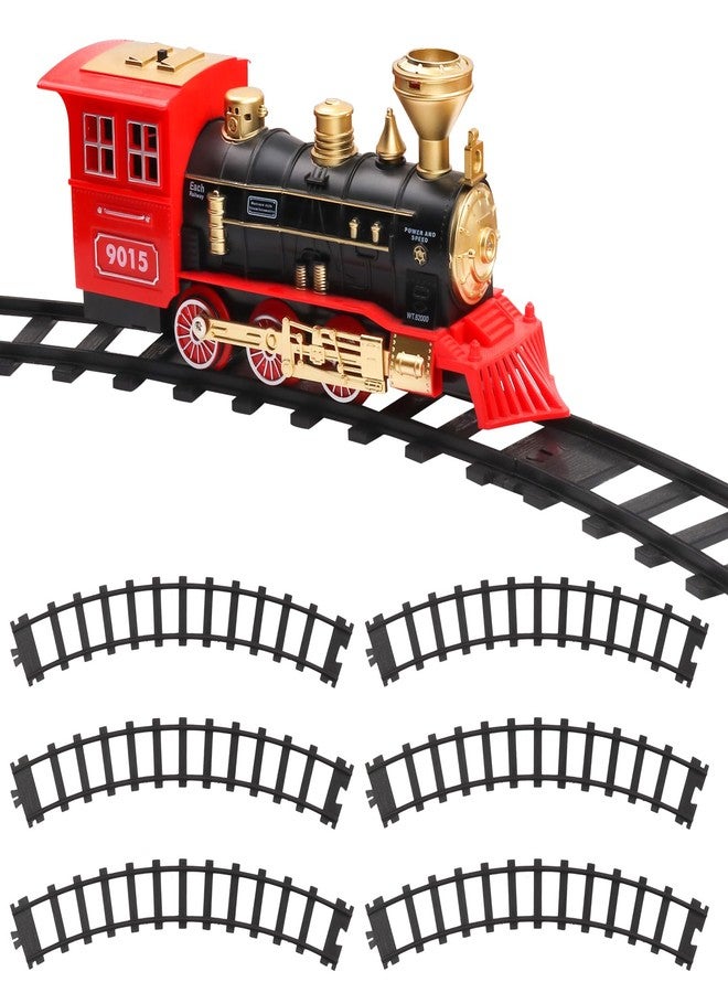 Hot Bee Train Tracks Accessories Width 6cm (2.36in) Railroad Building Toy Railway Rail for 9015 Trains Set - Image 1